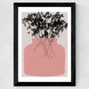 Gatherings 1 Wide Black Frame