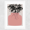 Gatherings 1 Wide White Frame