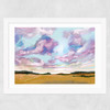 Meadow Wide White Frame