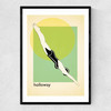 Holloway Lido Narrow Black Frame