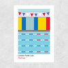 London Fields Lido Unframed Print