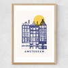 Amsterdam by Florent Bodart Medium Oak Frame