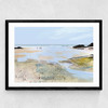 Sea View by Dan Hobday Medium Black Frame