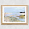 Sea View by Dan Hobday Wide Oak Frame