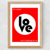 Thieves Like Us - New Order Wide Oak Frame