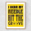 She Bangs The Drum - The Stone Roses Narrow Oak Frame