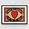 Arundel Tomb Medium Black Frame