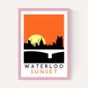 Waterloo Sunset by Indieprints