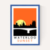 Waterloo Sunset by Indieprints