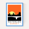 Waterloo Sunset by Indieprints