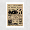 Hackney Hoxton Unframed Print