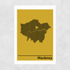 Borough of Hackney Unframed Print