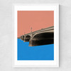 Westminster Bridge Medium White Frame