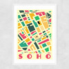 Soho Narrow White Frame