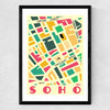 Soho Medium Black Frame