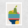 Mixed Fruit Blues Unframed Print