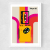 Tokyo 82 Medium White Frame