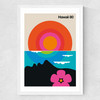 Hawaii Medium White Frame
