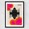 india 68 Medium Black Frame