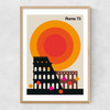 Rome 73 Narrow Oak Frame