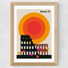 Rome 73 Wide Oak Frame