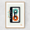 Mixtape Narrow Oak Frame