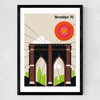 Brooklyn 70 Medium Black Frame