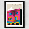 Venice Beach 80 Wide Black Frame