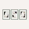 Abstract Shapes Triptych