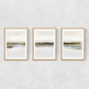 Orkney Triptych Narrow Oak Frame