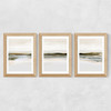 Orkney Triptych Wide Oak Frame