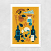 Wine And Cheese Unframed Print
