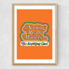 Nothing Really Matters Medium Oak Frame