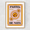 Pastel de Nata Narrow Oak Frame