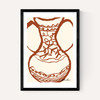 Brown Vase by Stephie Cardona