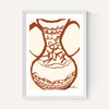 Brown Vase by Stephie Cardona