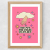 Stars In My Sky Wide Oak Frame