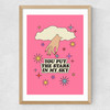 Stars In My Sky Medium Oak Frame