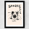 Spaghetti Wide Black Frame