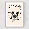 Spaghetti Narrow Oak Frame