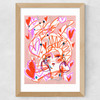 Valentine by Tony Green Wide Oak Frame