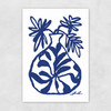 Blue Vase Unframed Print