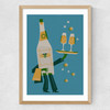 Sommelier Medium Oak Frame