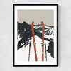 Backcountry Ski Ridge Narrow Black Frame