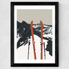 Backcountry Ski Ridge Wide Black Frame