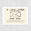 Love Letter Unframed Print
