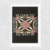 Be Good To Yourself Narrow White Frame