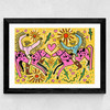Texas Sweethearts Wide Black Frame