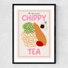 Chippy Tea Narrow Black Frame