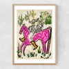 Pink Horse Cowboy